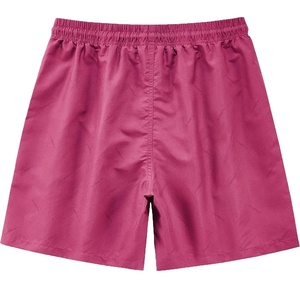 2025 été hommes Short de bain avec cocotier flamant rose imprimé cordon taille décontracté pantalon de sport pour courir plage personnalisable - Product Image 2