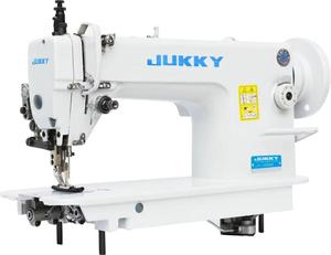 Jukky จักรเย็บผ้าอุตสาหกรรม0303 0302, จักรเย็บผ้าแบบเข็มเดียวเครื่องหนังงานหนักเท้าเดินแบบเตียงเรียบ - Product Image 1