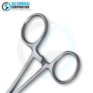 Pinzas de arteria profesionales Spencer Wells, abrazadera quirúrgica de acero inoxidable con dentados transversales para hemostasia - Product Image 6