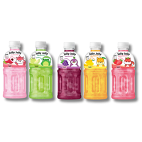 Mogu Mogu 16.9 fl oz fruitsap met Nata de Coco, Thaise kokosgelei drank - OEM fabrikant 320ml fles water