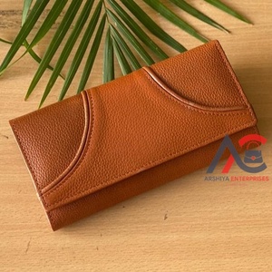 กระเป๋าใส่บัตรหนังวัวแบบยาวสำหรับผู้หญิงกระเป๋าคลัทช์หนังแท้ลายเม็ดเต็มแบบกำหนดเองดีไซน์หรูหราออกแบบได้ตามต้องการ - Product Image 1