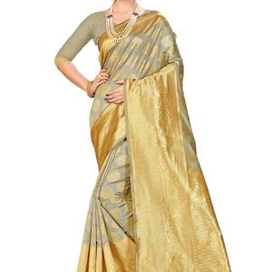 Le plus recherché indien traditionnel exclusif Georgette Saree Séquence Travail Sari Élégant Nuptiale Fêtes De Mariage Boutique Indienne - Product Image 1