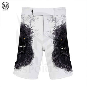 Pantalones Cortos de Boxeo MMA para Hombre de Alta Calidad, Transpirables, para Artes Marciales y Combate, con Diferentes Materiales 2026 - Product Image 1