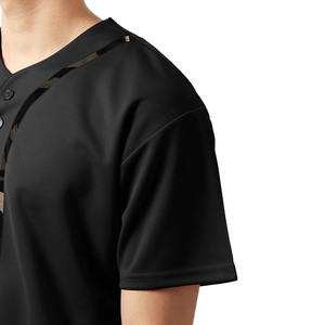 เสื้อเบสบอลแบบติดกระดุมเสื้อเบสบอลสำหรับผู้ชายเสื้อเจอร์ซีย์เล่นกีฬาแบบสั่งทำโลโก้ได้ - Product Image 6