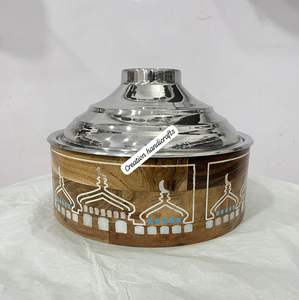 ถาดอุ่นอาหารสุดหรูทำจากโลหะสำหรับอุ่นอาหารและอุ่นอาหารสำหรับใช้ในบ้านและโรงแรม - Product Image 4