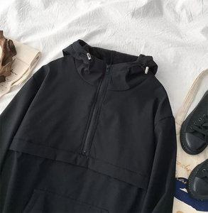 Chaquetas cortavientos informales con logotipo bordado personalizado para trabajo de invierno al aire libre diseñador de caparazón blando liso - Product Image 6