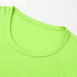 T-shirt d'entraînement de fitness pour hommes respirant col rond manches raglan t-shirt d'entraînement uni léger confortable haut athlétique pour hommes - Product Image 6