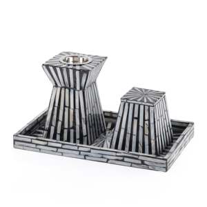 Wholesale <b>Daisy</b> Mother Of Pearl Incense Burner Set With Holder Tray And Box Ramadan Mubarak Incense Burner For Home Or <b>Gifting</b> - Product Image 5
