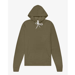 CVC Bella + toile unisexe éponge polaire classique pull à capuche anti-boulochage à capuche niveau suivant Mahendi polaire pull à capuche - Product Image 4