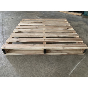 Solution d'emballage durable de palette simple face en bois de pin/bois d'acacia/bois de caoutchouc en gros bon marché du Vietnam - Product Image 3