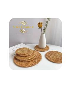 VietChoice 100% napperon jacinthe d'eau écologique naturel meilleur prix personnalisation en vrac pour les fêtes OEM ODM Vietnam - Product Image 3