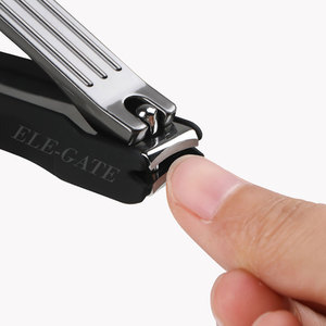 ที่ตัดเล็บเหล็กคาร์บอนดีไซน์สวยงามตามหลักสรีรศาสตร์ สำหรับนิ้วมือและนิ้วเท้า ใช้สำหรับทำเล็บเท้า คมและทนทาน พร้อมโลโก้เลเซอร์ - Product Image 1