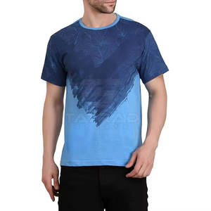 Camisetas Sublimadas para Hombre con Diseño de Logotipo Personalizado al por Mayor, Patrón Sólido, 100% Poliéster, Secado Rápido, Transpirables, Ecológicas, MOQ Bajo - Product Image 4