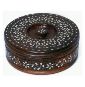 Top Tendance Produit Hotpots Classique Élégant Sheesham Couvercle Pot En Bois Fournitures Alimentaires Casserole Servant Réchauffeur De Nourriture Pot - Product Image 1