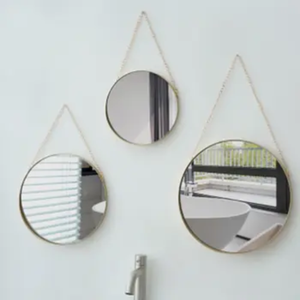 Tenture murale en métal de forme ronde de l'Inde pour les maisons de luxe au prix de gros Miroirs muraux Décoration intérieure et décoration de bureau 2025 - Product Image 3