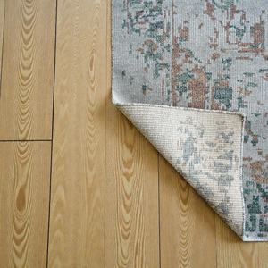 พรมขนสัตว์ทำมือลายเรขาคณิตทันสมัย ดีไซน์แบบดิสเทรส เป็นมิตรกับสิ่งแวดล้อมและเหมาะสำหรับสัตว์เลี้ยง - Product Image 5