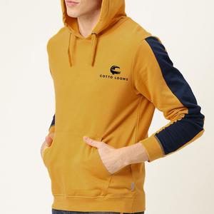 Sweats à capuche pour hommes respirant couleur unie taux d'usine polaire coton mélangé pull premium streetwear nouveauté de haute qualité - Product Image 1