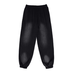 Pantalons en denim délavé pour homme, sur mesure, couleur unie, légers, décontractés, confortables et abordables - Product Image 1