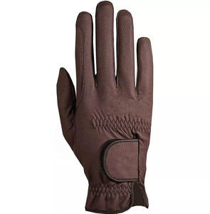 Guantes rápidos para montar a caballo, guantes personalizados para montar a caballo, cuero sintético para hombres, guantes antidivisión para montar a caballo - Product Image 1