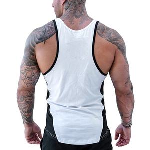 Débardeur pour homme pour l'entraînement Muscle Fit Gym Sleeveless Bodybuilding Athletic Fitness Apparel Breathable Knitted - Product Image 2
