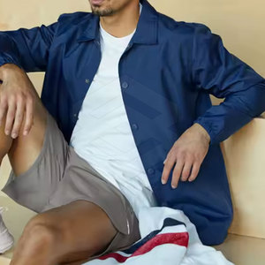 Veste de sport athlétique personnalisée pour hommes veste de sport en tissu respirant fournisseur OEM - Product Image 4