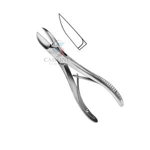 Venta caliente de la fabricación de Pakistán Ruskin Liston 160mm Fórceps de corte de hueso de acero inoxidable por encargo - Product Image 6