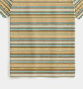 T-shirts pour hommes vente en gros 100% coton T-shirts pour hommes personnalisés grande taille lettre motif imprimé en tissu peigné - Product Image 5