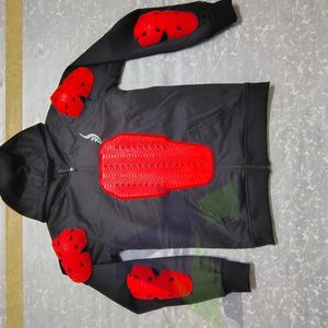 Sweats à capuche en aramide noir Sweats à capuche en aramide de haute qualité avec grossiste rembourré de niveau 2 Sweat à capuche de moto de protection - Product Image 3