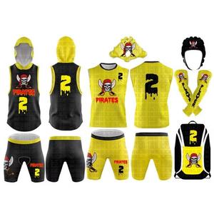 Uniforme de Flag Football de Alta Calidad a Bajo Precio, Nombre y Números del Equipo Personalizados, Ropa de Equipo, Uniformes de Fútbol 7V7 - Product Image 1