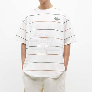 Camiseta de Hombre de Última Moda, 100% Algodón, Lisa, Talla Grande, Manga Corta, Informal de Verano, Secado Rápido y Transpirable - Product Image 6