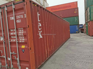 Conteneur maritime en acier de 20 pieds et 40 pieds d'occasion, type isolé, pour le transport de marchandises - Product Image 3
