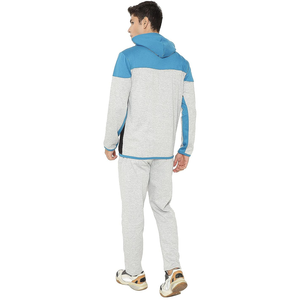Sweats à capuche et sweat-shirt pour hommes avec fermeture à glissière ensemble de jogging conception personnalisée sweats à capuche pantalons de survêtement pour hommes pas cher de BD - Product Image 2