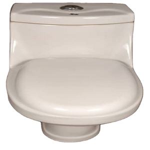 Système de placard monobloc pour maison moderne Installation facile Toilette à double chasse avec céramique deux pièces pour hôtels - Product Image 1