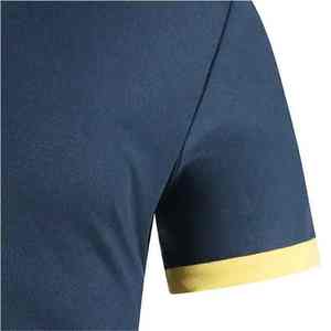 2025 estilo de lujo de moda de manga corta para polos para hombres estampado personalizado Jersey tela de talla grande característica diseño en blanco - Product Image 4