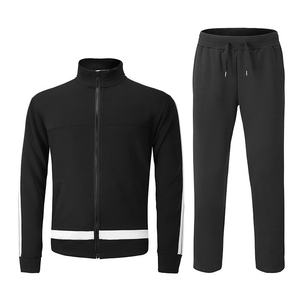 Conjunto de chándal personalizado para hombre, jersey de dos piezas de lana, sudadera con capucha y pantalones de chándal, conjunto de chándal a precio barato, chándal para hombre - Product Image 1