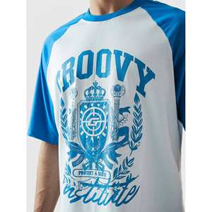 สถาบันวิจัย GRVY ผ้าเจอร์ซีย์สตรีทแวร์ระบายอากาศได้ดี LB/DB - Product Image 1