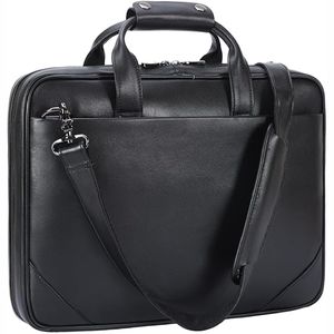 Meilleure vente Sac de bureau en cuir véritable pour hommes Sac en cuir professionnel OEM de haute qualité avec logo personnalisé - Product Image 2