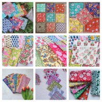 Lot de 100 serviettes de table carrées classiques en coton faites à la main, imprimées au bloc, personnalisables, de haute qualité et très douces, pour toutes les saisons, pour la maison (vente en gros)
