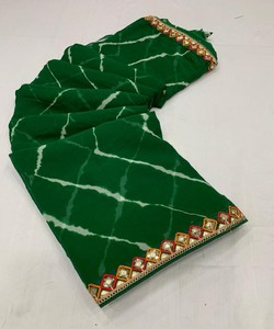 Banarasi saris en soie vêtements de fête mariage indien multi coloré lavage en machine nettoyage à sec vêtements ethniques - Product Image 1
