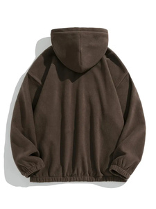 Jersey de invierno de calidad superior para hombre Sudadera con capucha de lana Diseño de nuevo estilo con patrón de impresión Básicos ligeros, mezcla de algodón - Product Image 4