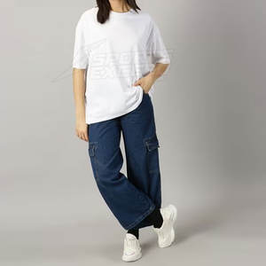 2025 camiseta de gran tamaño personalizada de alta calidad Algodón poliéster último diseño camiseta de gran tamaño hecha en Pakistán - Product Image 3