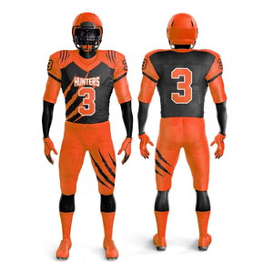 Unisex XL ชุดเครื่องแบบอเมริกันฟุตบอล, เสื้อกีฬาแขนสั้นระบายอากาศได้ดีชุดฤดูร้อนมีสไตล์โลโก้ด้านหน้า - Product Image 2