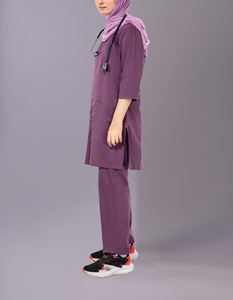 Uniformes Hospitalarios al por mayor enfermería Scrub manga corta Top Joggers Scrubs traje mujer Scrubs uniformes conjuntos - Product Image 5
