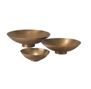 Lot de 3 bols décoratifs de différentes tailles avec chocolats ronds de qualité supérieure par Home Arts - Product Image 3