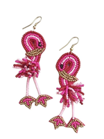 Boucle d'oreille perroquet perlé à la mode meilleur ton emballage personnalisé pendentif perle de rocaille perroquet exagéré par glowin fashion
