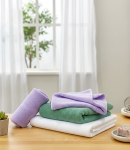 ชุดผ้าขนหนูอาบน้ำผ้าฝ้าย ลายแจ็คการ์ดและด็อบบี้ ผลิตตามสั่ง OEM ODM เป็นมิตรกับสิ่งแวดล้อม ทนทานสูง - Product Image 1