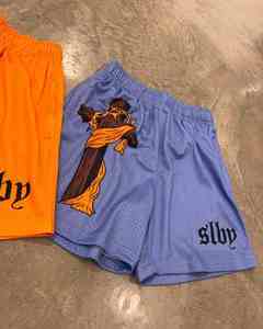 Pantalones cortos de malla de verano personalizables para hombre, gran oferta, con estampado de sublimación, logotipo bordado, forro de diseñador, conjuntos de longitud corta - Product Image 2