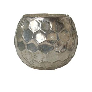 Antique Tealight <b>Glass</b> Candle Holders Mercury Silver Votive Holder <b>for</b> Home <b>Decoration</b> <b>for</b> Christmas Festivities - Product Image 2