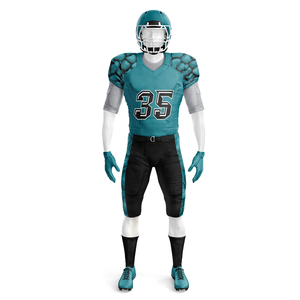 Su propio uniforme de fútbol americano Nuevo diseño Servicio OEM Uniforme de fútbol americano de alta calidad para hombres - Product Image 2