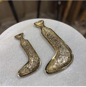 Plateaux de service de noix de qualité supérieure de style poignard exclusif Plateaux de bol Plaque de charge Plateau fait main - Product Image 1